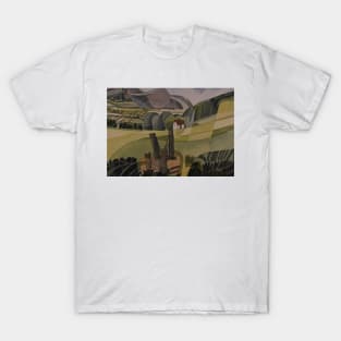 Welsh Valley Wales Landscape Gift T-Shirt